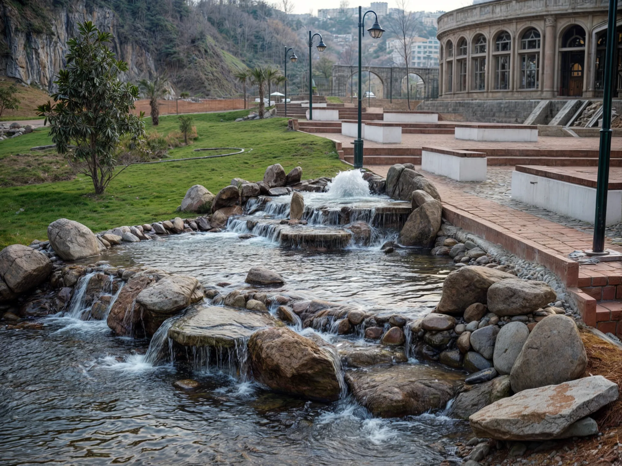 Waterfall & Pond Design